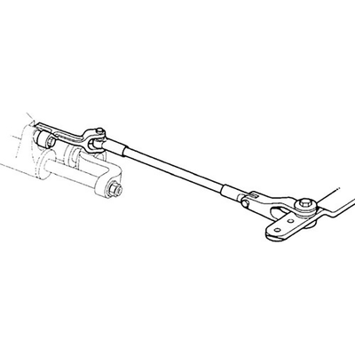 Тяга для двухмоторной установки «SeaStar» HO6002