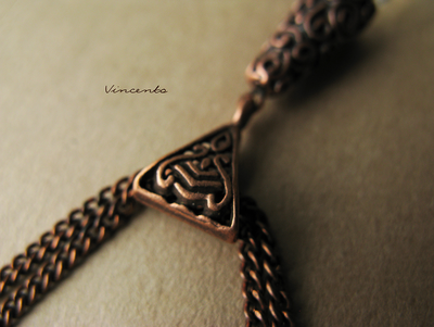 Волшебный Кристалл "Огонь и Лёд". Кулон-маятник в стиле фэнтези из коллекции волшебных украшений "Винсенто"