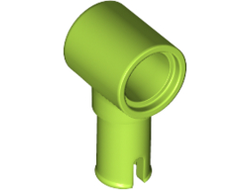 Technic, Pin with Friction Ridges and Pin Hole, Lime (15100 / 6326619)