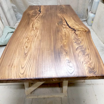 слэб, стол река, карагач, дуб, мебель на заказ, стол из слэба, мебель для ресторана, столешница спил