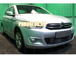 Защита радиатора Citroen C-Elysee 2013- black