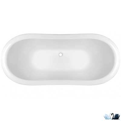 Ванна Эстет Бостон 180 x 74 см Отдельностоящая из литьевого мрамора
