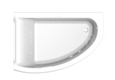 Astra-Form ванна Анастасия левосторонняя 182/125 см белая