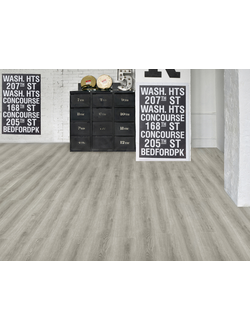 Каменно-полимерная плитка Alpine Floor Steel Wood ECO 12-9 Готик