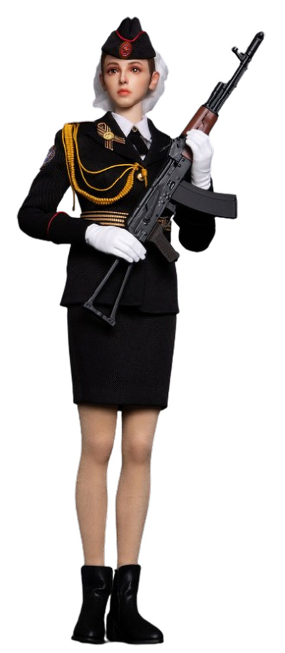 ПРЕДЗАКАЗ - Девушка-кадет - Коллекционная ФИГУРКА 1/6 Russian female soldiers Ninth Women's Military Academy (FS-73054B) - FLAGSET ?ЦЕНА: 18900 РУБ.?