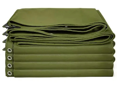 Брезент 5*6м тент-полог люверсы 1м