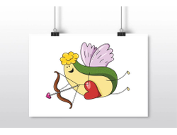 Плакат горизонтальный #5 на День влюблённых, 14 февраля