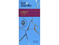 Шоколад несладкий 100% какао, 70г (Na medu)