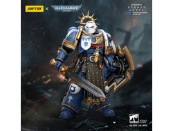 Ультрамарин брат Торвальд (Warhammer 40K) - КОЛЛЕКЦИОННАЯ ФИГУРКА 1/18 Torvald with Power Sword, Stormshield and Bolt Pistol (JT02809) - JOYTOY