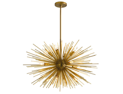 Люстра ASTRA Chandelier Sputnik Brass