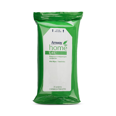 L.O.C. (ЛОК) Влажные очищающие салфетки, 4 пачки по 24 салфетки. Сняли с производства!