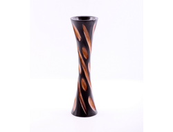 Модель № W157: ваза резная из дерева манго