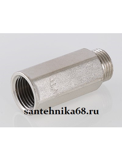 Удлинитель под ключ шестигранный VALTEC 1/2" вн/нар.р. 10 - 50 мм