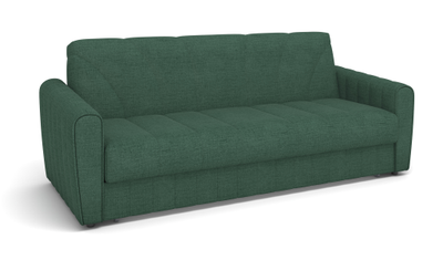 ДВУСПАЛЬНЫЙ КОМПАКТНЫЙ ПРУЖИННЫЙ ДИВАН-КРОВАТЬ ЭЛЬЗАС, МЕТАЛЛОСКЕЛЕТ С ПРОСТЫМ МЕХАНИЗМОМ НЕДОРОГО МОСКВА