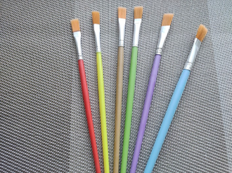 Набор кистей для рисования, 6 шт