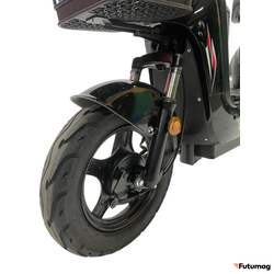 Электромопед GreenCamel Тайфун GT EV2pro (1000W 60V23Ah Li-ion ) быстросъем черный