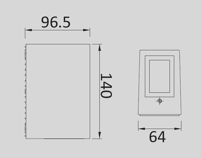 Архитектурная подсветка серии  TUBE(2 широких луча)