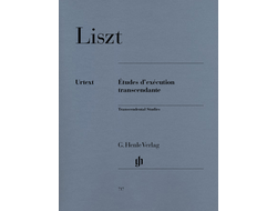 Лист. "Трансцендентные этюды" для фортепиано