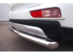 Защита заднего бампера d63 (дуга) MITSUBISHI OUTLANDER 2014-2015