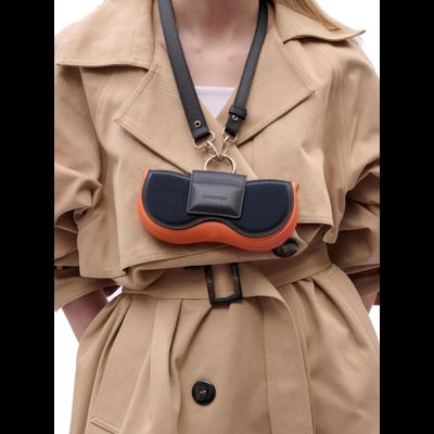 Sunny Case 82 Черный  Терракотовый