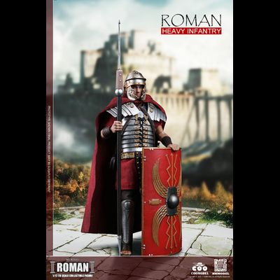 Римский легионер - КОЛЛЕКЦИОННАЯ ФИГУРКА 1/12 ROMAN - HEAVY INFANTRY (RO001) - COOMODEL x HHMODEL