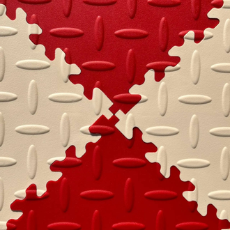 Продажа модульной плитки ПВХ для пола Diamond Red в Иркутске