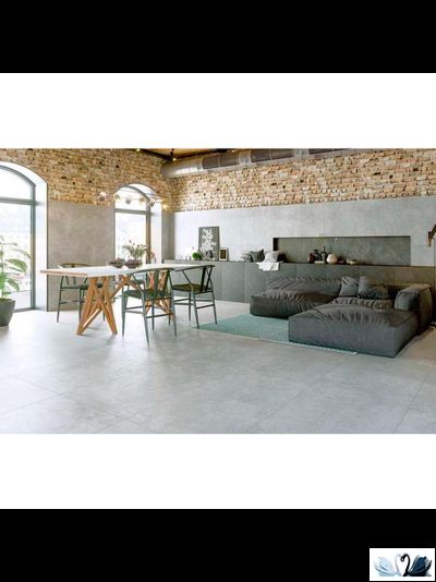 Керамогранит Zerde Tile Concrete anthracite 60х60 см матовый