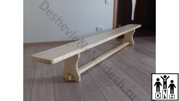 скамейка гимнастическая деревянная