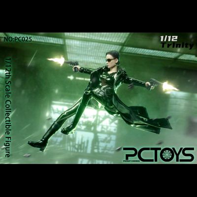 Тринити (Керри-Энн Мосс, "Матрица") - КОЛЛЕКЦИОННАЯ ФИГУРКА 1/12 Trinity (PC025) - PCTOYS