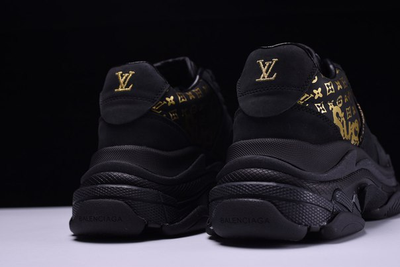 Balenciaga Triple-S Supreme Black Gold