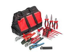 Набор инструментов электрика НИЭ-01 17 предметов в сумке