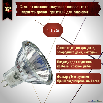 BLV EuroStar 51 Neodym Flood with Lens 50w 36° 12v GU5.3