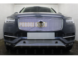 Защита радиатора Volvo XC90 2014- с парктроником chrome