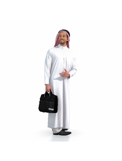 люди Араб arab man standing 062 6667