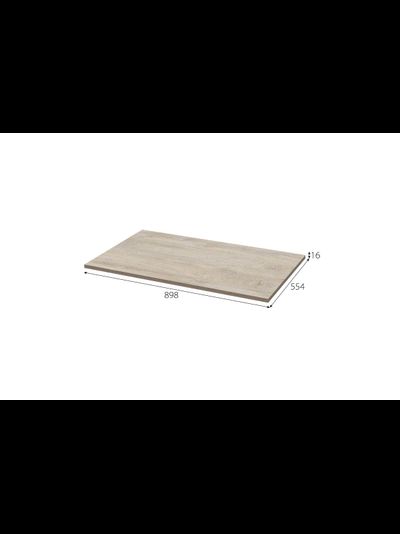 Этна полка для шкафа углового 57х93У Дуб эндгрейн 1ПЛ