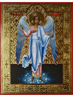 Ангел-Хранитель. Рукописная икона.