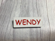 Бейдж Wendy, бейджик Wendy