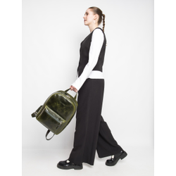 Женский кожаный рюкзак Albiate dark green (арт. 
3103-11)