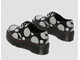 Полуботинки Dr. Martens 1461 Polka Dot черные