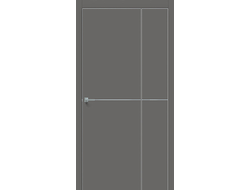 Межкомнатная дверь-книжка 709, цвет Медиум Грей