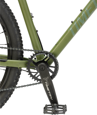 Горный велосипед Timetry TT325 8ск 27.5, рама 16" Зеленый