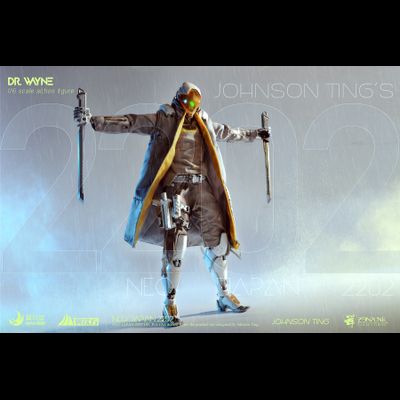 ПРЕДЗАКАЗ - Робот Кастор - КОЛЛЕКЦИОННАЯ ФИГУРКА 1/6 Johnson Ting NEO JAPAN 2202 Dr. Wayne Castor with a special edition head (ZJNWB04) - Wing Toys x Zenpunk x YCF  ?ЦЕНА: 34600 РУБ.?