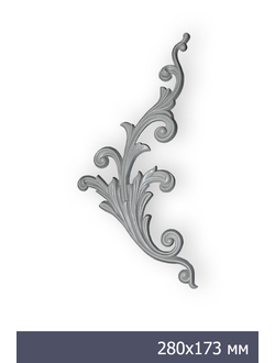 Декоративный элемент DE-001, лепнина