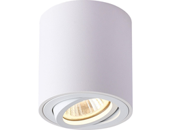 Светильник накладной Feron спот под лампу GU10 max35W белый 80x80x84 поворотный ML179 41469