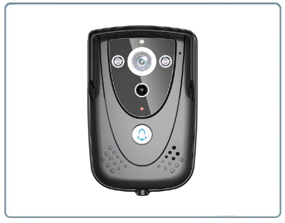 WiFi/LAN/СИМ вызывная панель видеодомофона, интерком связь с активным подавлением шума, открытие замка через мобильное приложение, HD. до - 10 град.С.