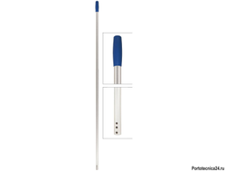 Ручка Filmop алюминиевая синяя (140 см, диаметр - 23 мм, 3 отверстия)