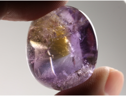 Аметрин, галтовка, Боливия (29*22*20 мм, 20,3 г) №38346