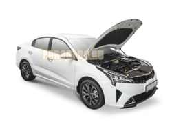 Амортизаторы капота, 2 шт. АвтоУпор для Kia Rio IV рестайлинг 2017-2020 /2020-