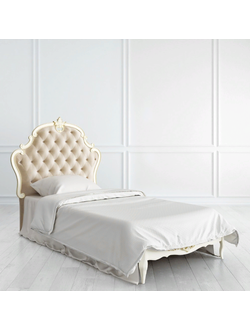 КРОВАТЬ С МЯГКИМ ИЗГОЛОВЬЕМ 90*190 ATELIERGOLD  (L123*P200*H133) R539-K02-G-B01