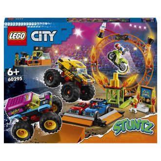 LEGO City Конструктор Арена для шоу каскадёров, 60295